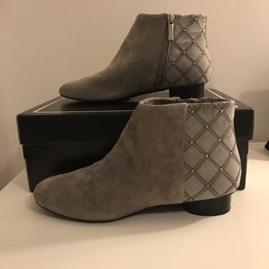NWOT heeled ankle boots